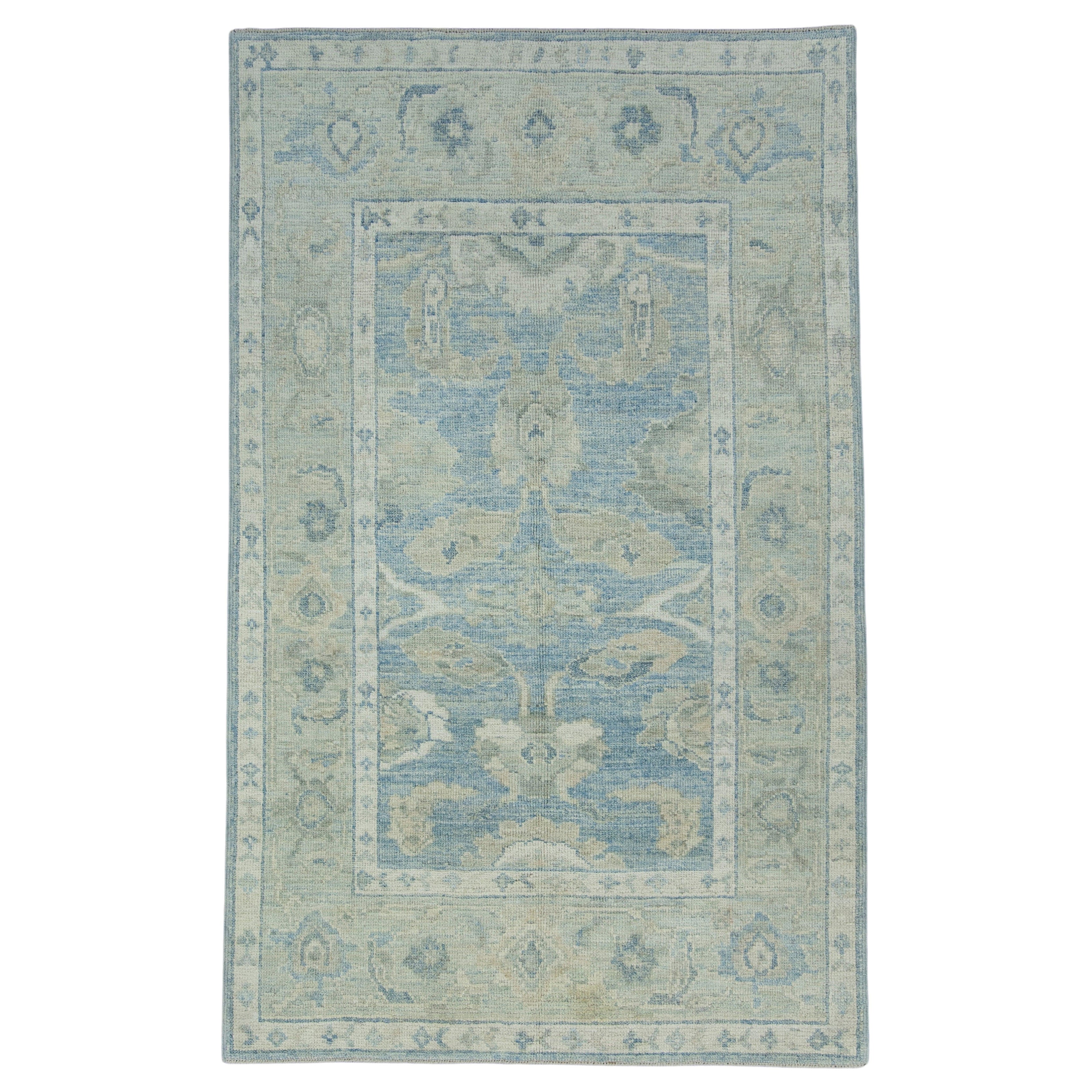 Tappeto Oushak turco 4' x 6'5" #17829
