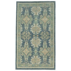 Turkish Oushak Rug 3'9" x 6'5" #17391