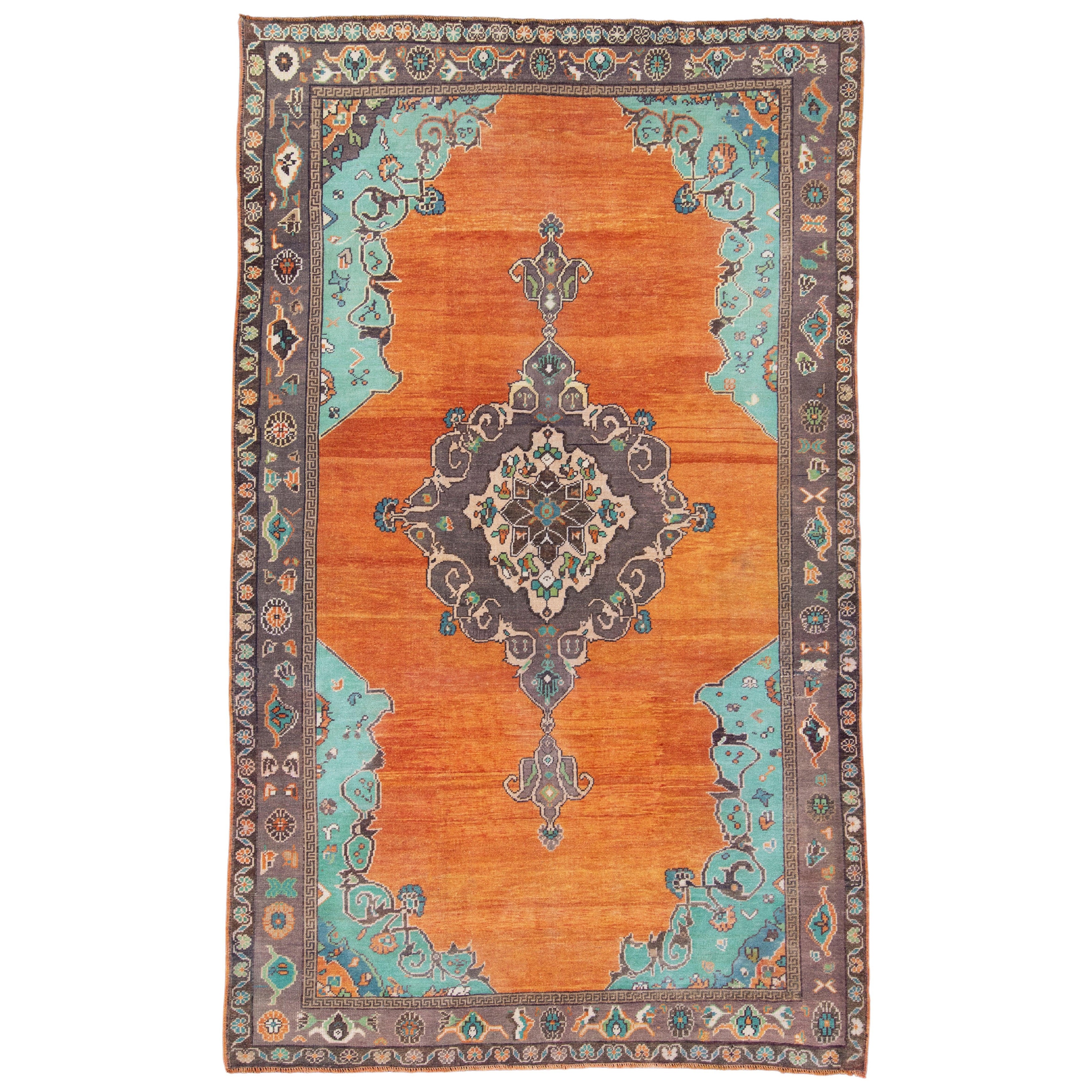 Tappeto Vintage Turco 5'9" x 9'7" #17705