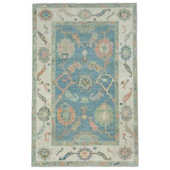 Türkischer Oushak-Teppich 3'11" x 6' #17219