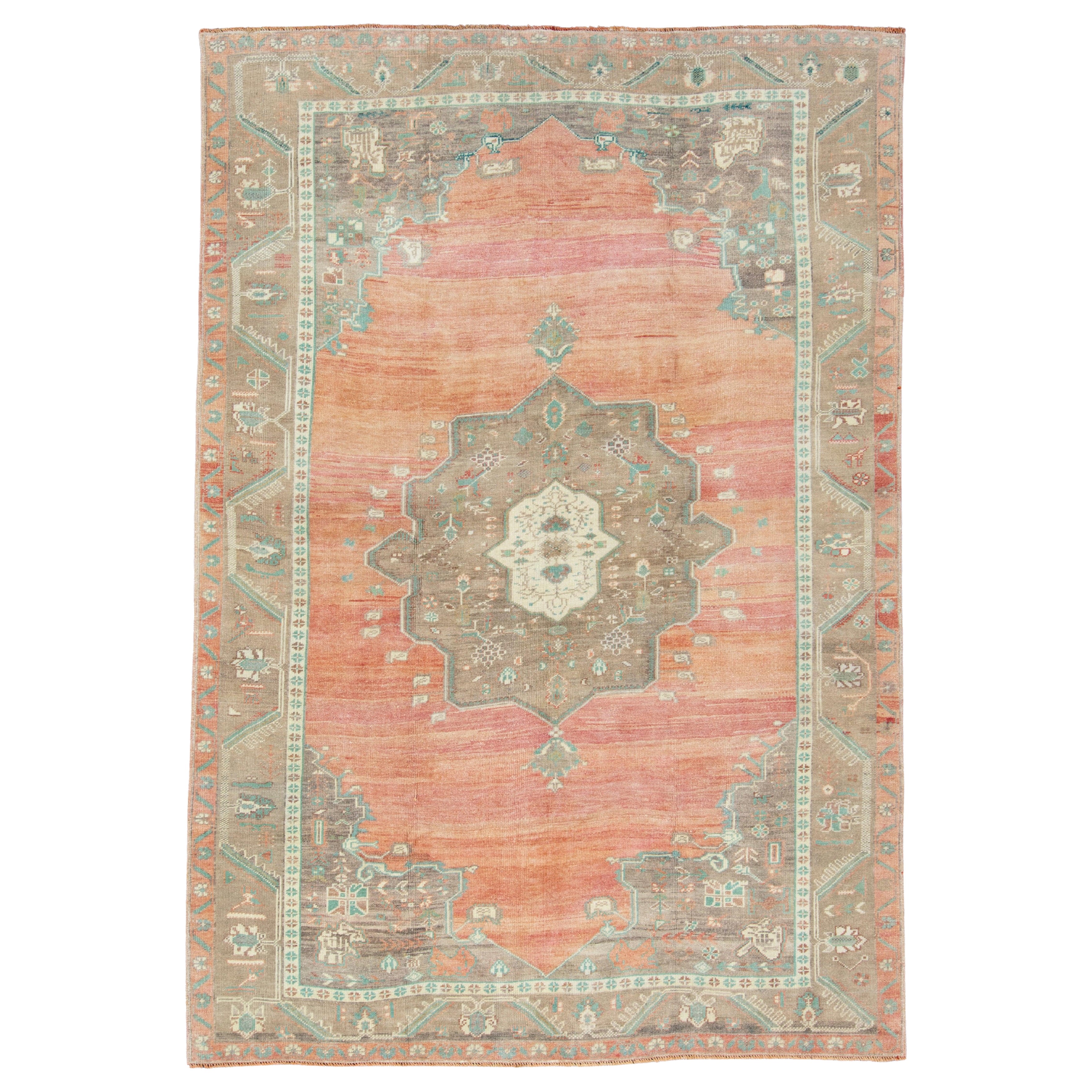 Tappeto Vintage Turco 6' x 8'9" #17703