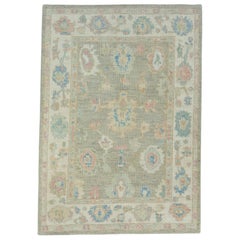 Turkish Oushak Rug 4' x 5'8" #17816