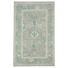 Turkish Oushak Rug 6' x 9'5" #17724