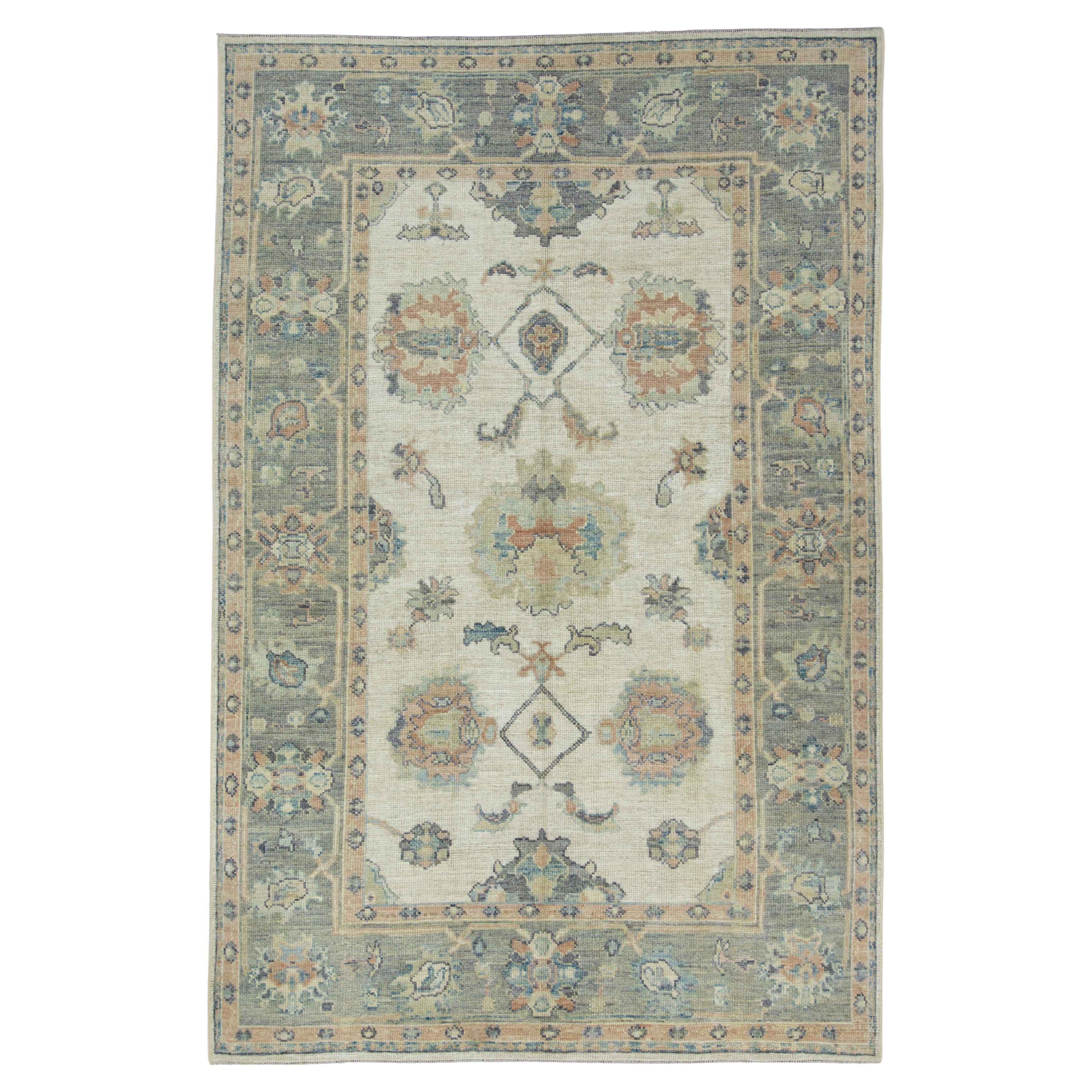 Türkischer Oushak-Teppich 6' x 9' #17900