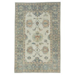 Türkischer Oushak-Teppich 6' x 9' #17900