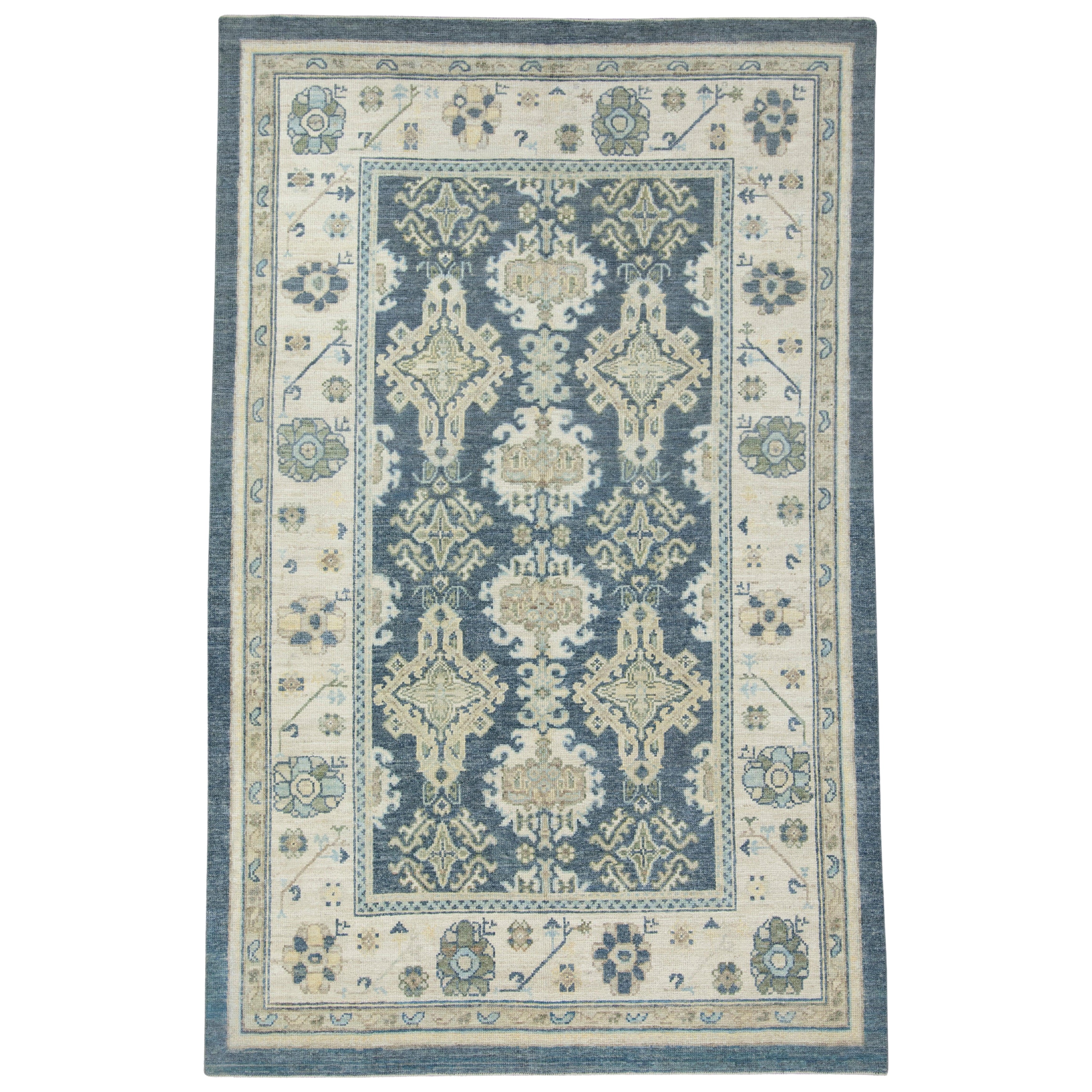 Türkischer Oushak-Teppich 5'11" x 9'5" #17326