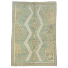 Turkish Oushak Rug 6'3" x 9' #17058