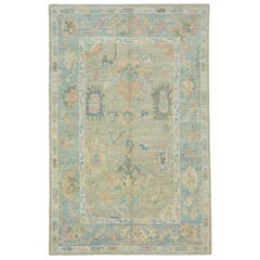 Turkish Oushak Rug 5'11" x 9'3" #17380