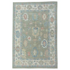 Turkish Oushak Rug 6' x 8'11" #17868