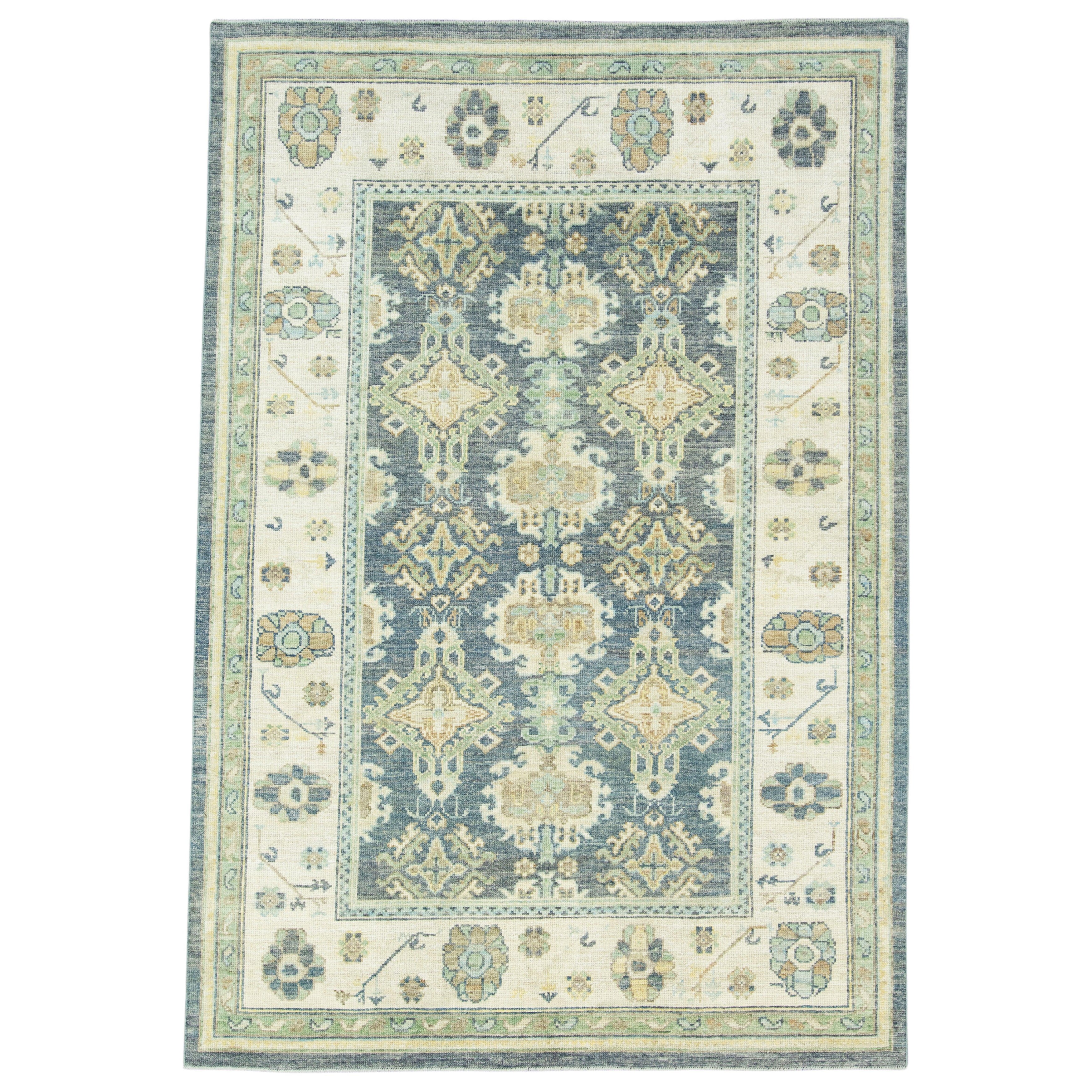 Tappeto Oushak turco 5'11" x 8'7" #17334