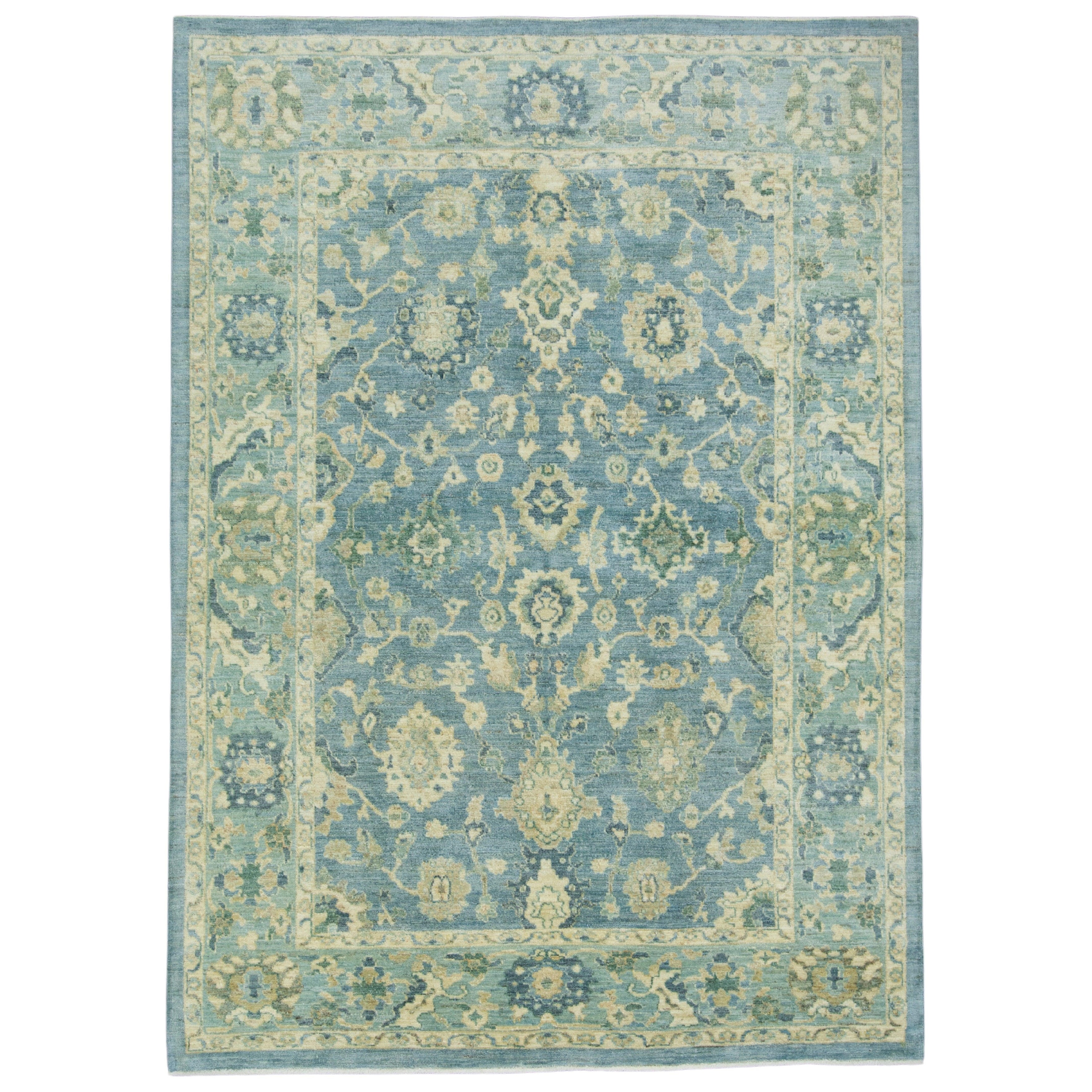 Tappeto Oushak turco 5'7" x 7'10" #17187