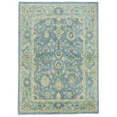 Tappeto Oushak turco 5'7" x 7'10" #17187