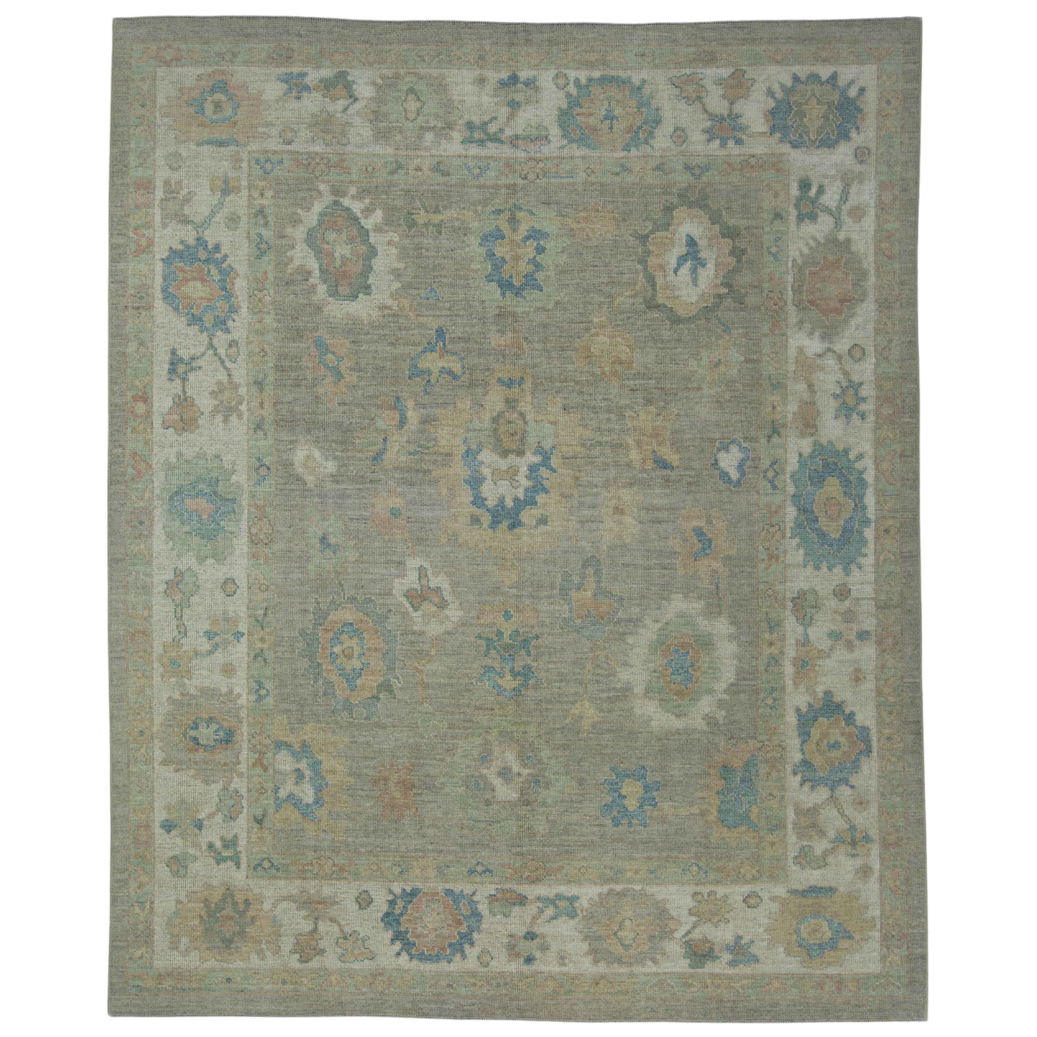 Turkish Oushak Rug 8'3" x 10'1" #17933