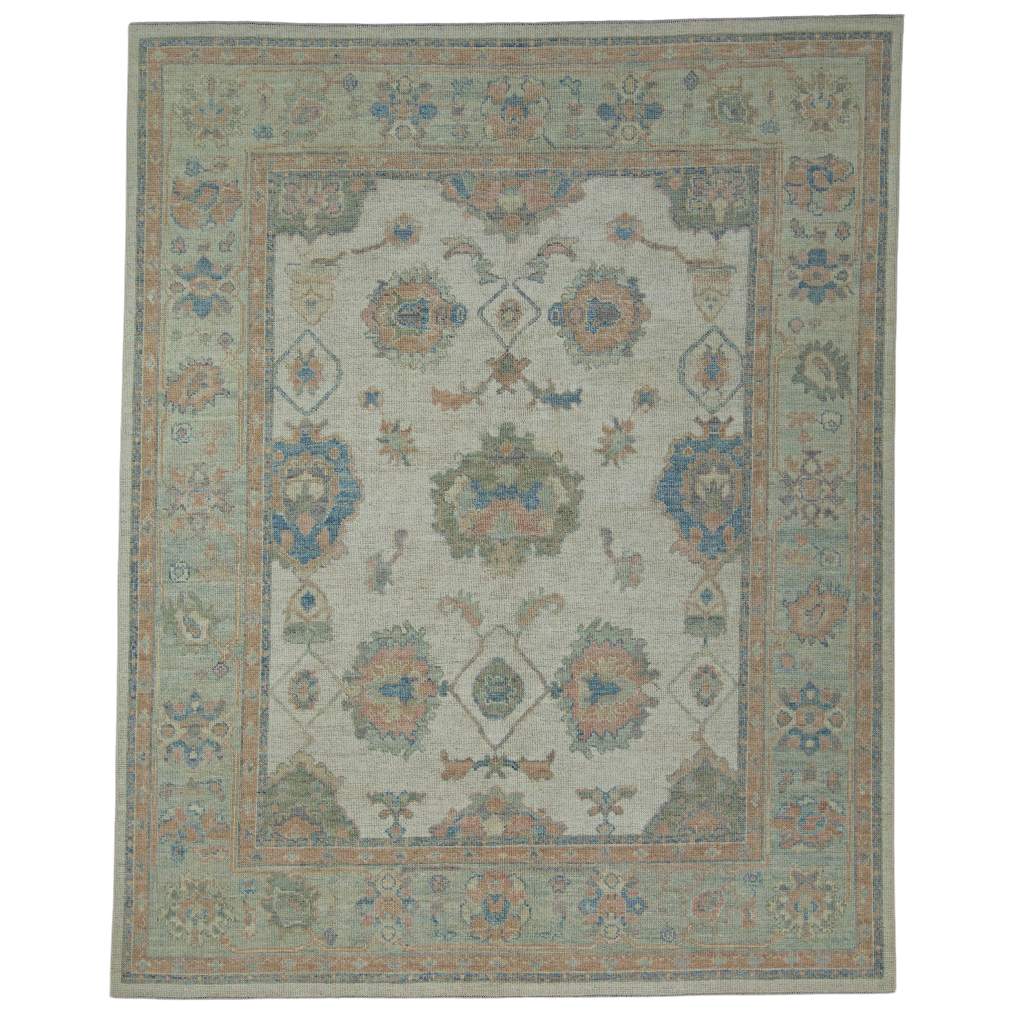 Turkish Oushak Rug 8' x 10'1" #17925