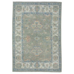 Turkish Oushak Rug 6'11" x 9'9" #17856