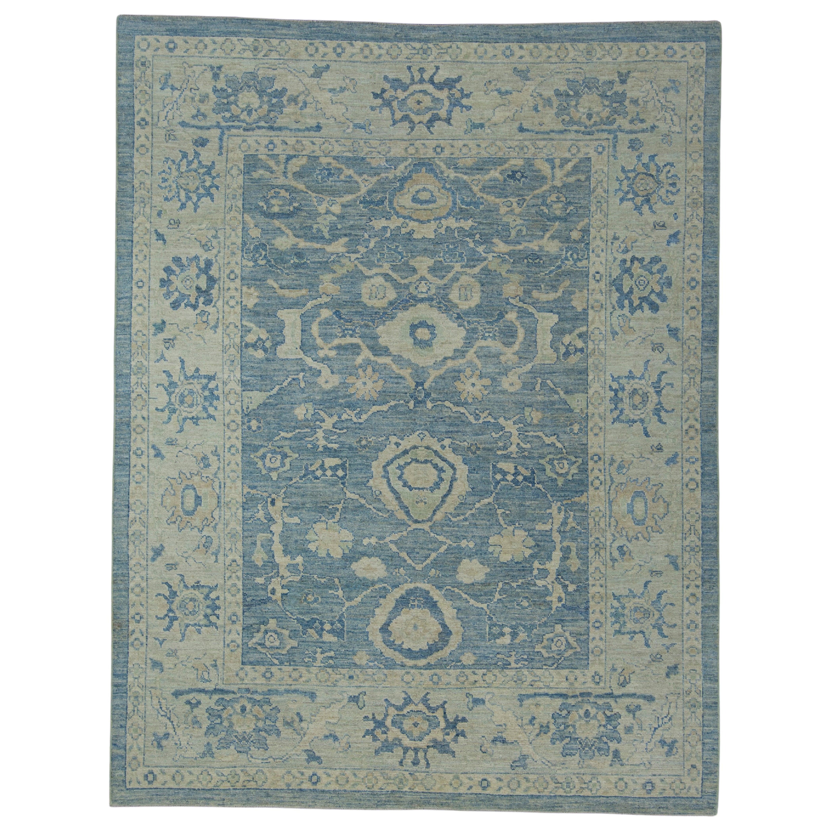 Tappeto Oushak turco 7'11" x 10'3" #17864