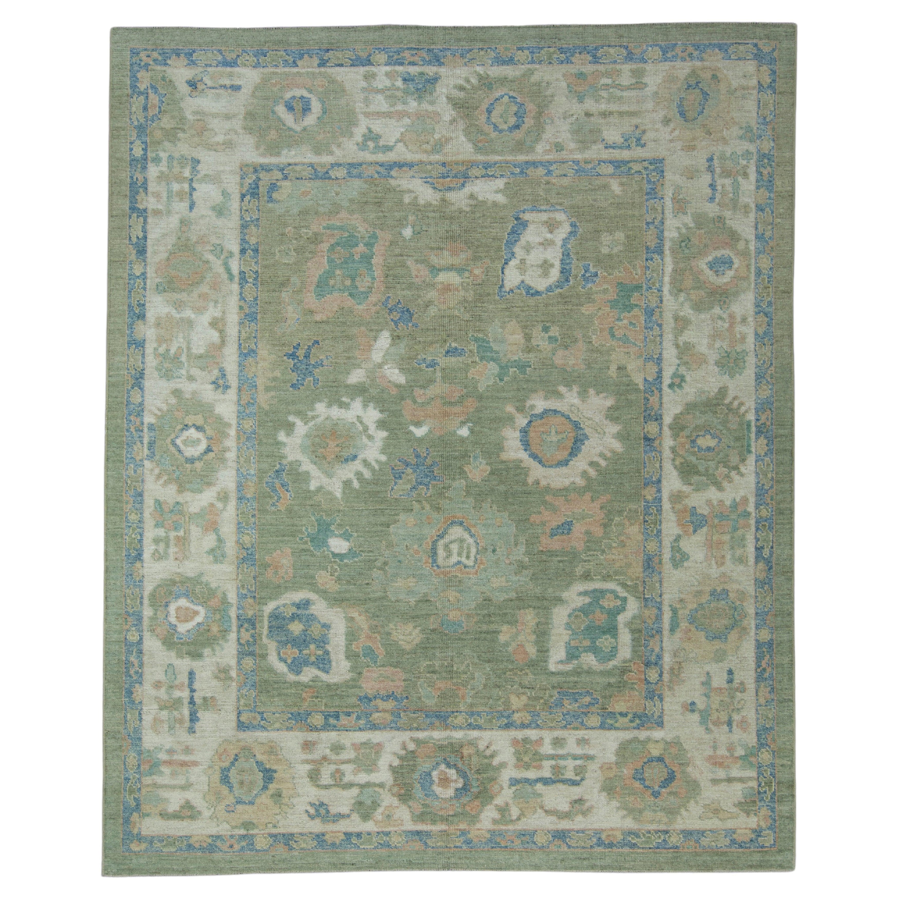 Turkish Oushak Rug 8'1" x 9'11" #17790