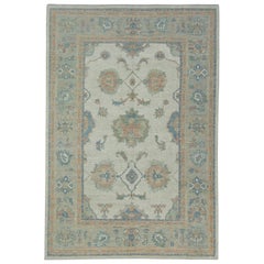Turkish Oushak Rug 6'10" x 10' #17766