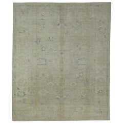 Handwoven Oushak Rug 8'3" x 9'11" #17427