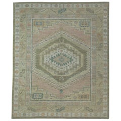 Tappeto Oushak turco 8'1" x 9'8" #17245