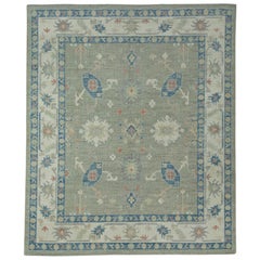 Turkish Oushak Rug 8'7" x 10'2" #17749