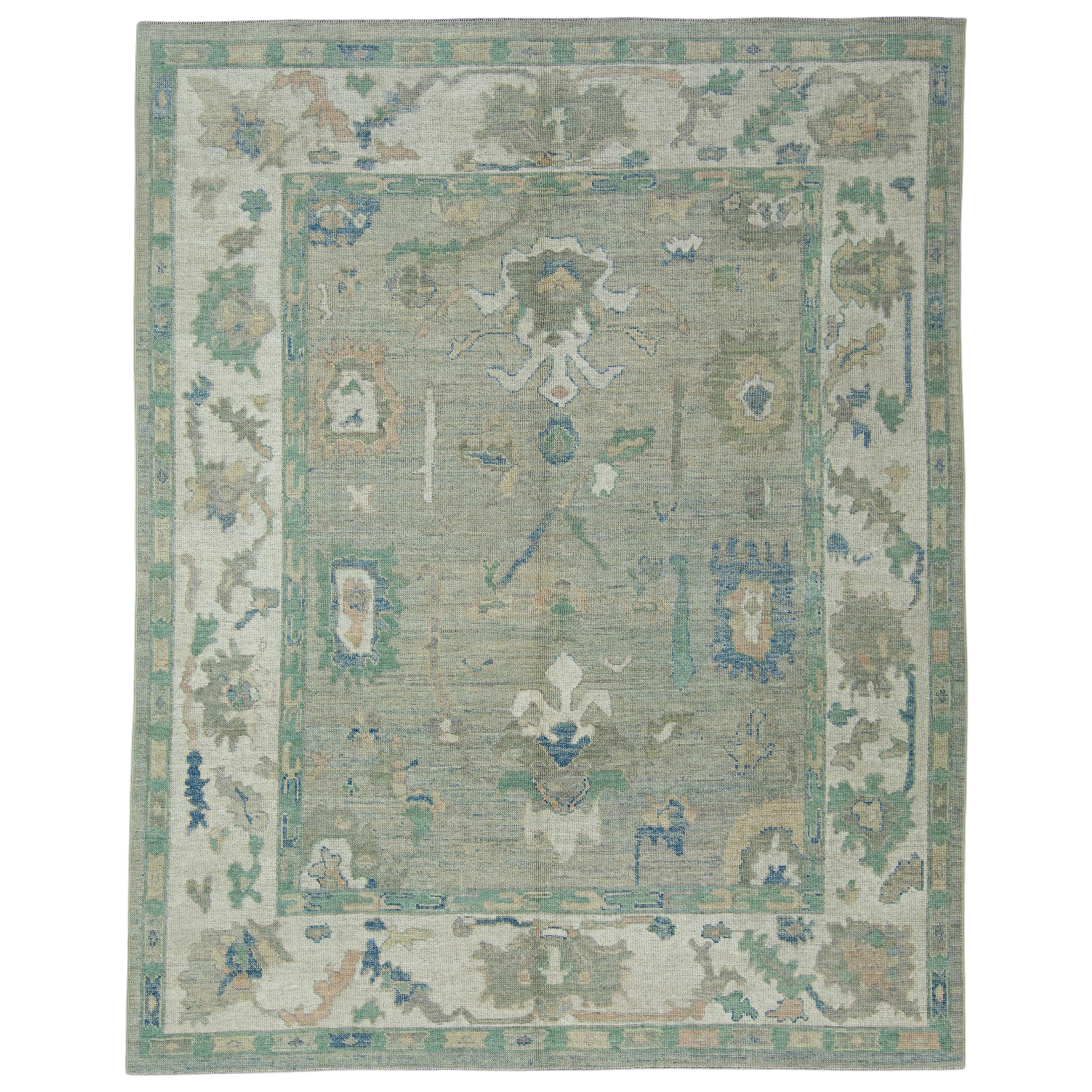 Turkish Oushak Rug 8' x 10'1" #17735