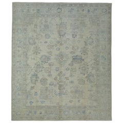 Handwoven Oushak Rug 8'2" x 9'8" #17408