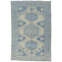Tappeto orientale vintage tessuto a mano 7'3" x 10'10" #17895