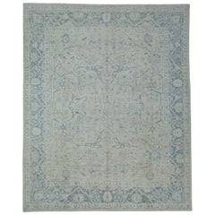Handwoven Oushak Rug 7'10" x 9'7" #17406