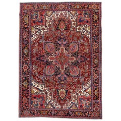 Tappeto Oriental Vintage tessuto a mano 7'10" x 10'11" #17803