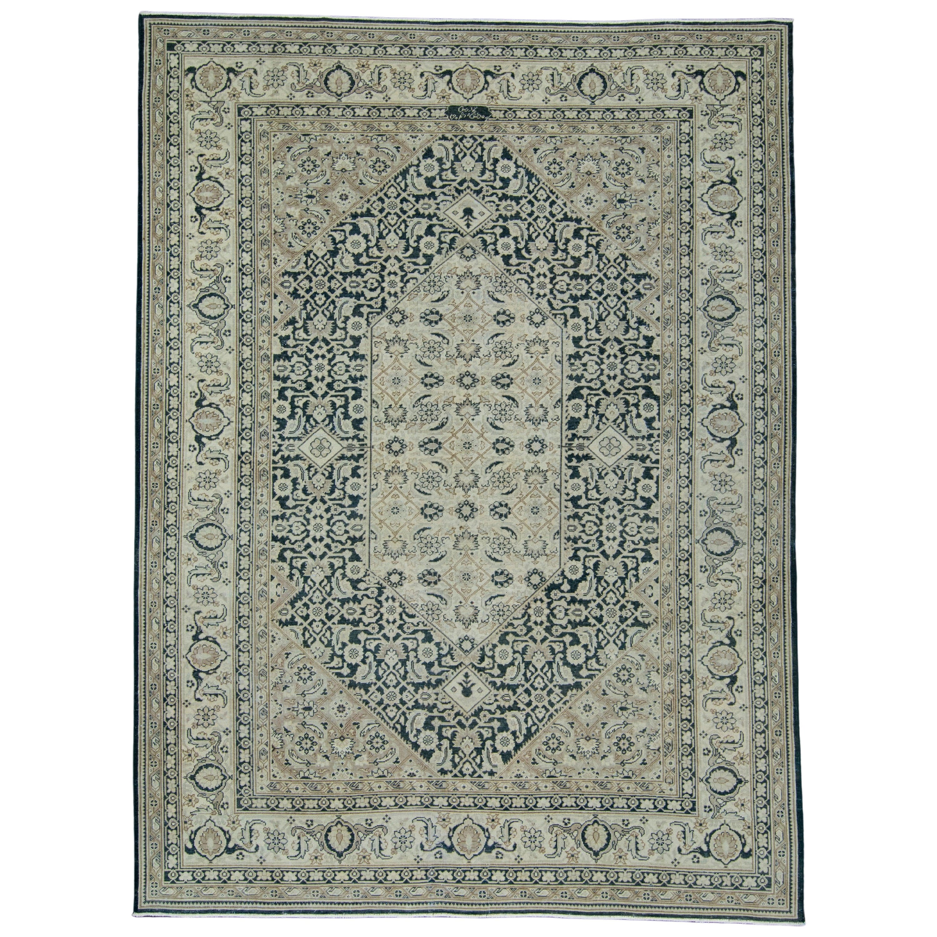 Tappeto Oriental Vintage tessuto a mano 7'3" x 9'11" #17851