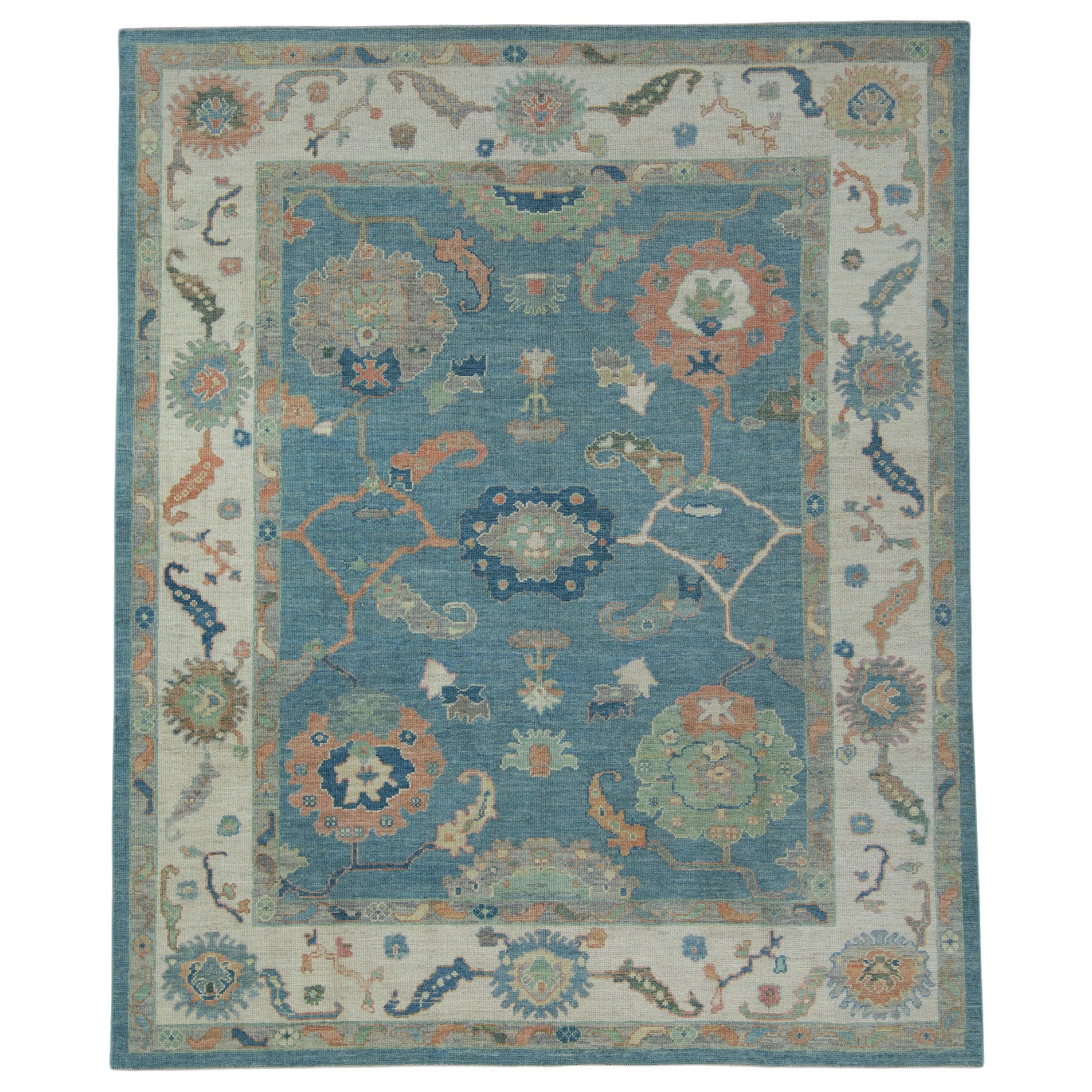 Tappeto Oushak turco 8'2" x 9'10" #17338