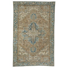 Tappeto orientale vintage tessuto a mano 7'5" x 11'7" #17509