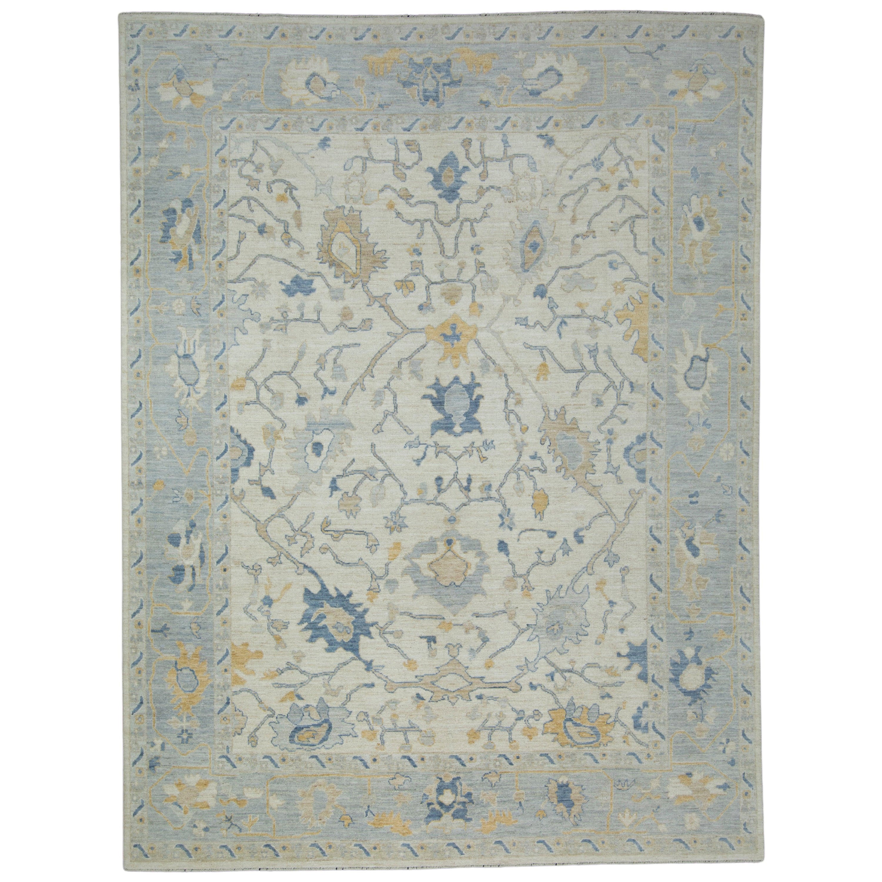 Türkischer Oushak-Teppich 9' x 12' #17432