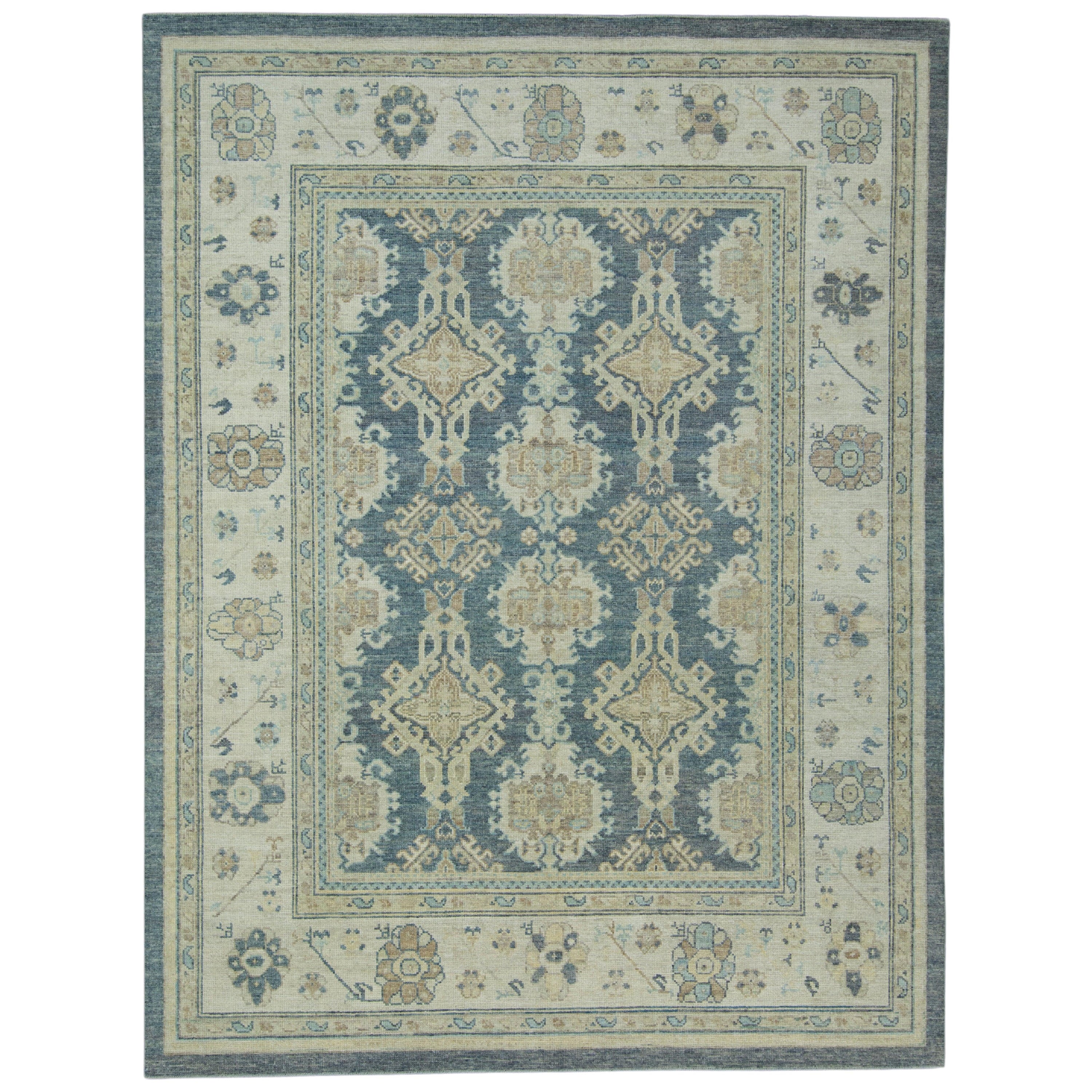 Tappeto Oushak turco 7'11" x 10'5" #17293
