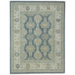 Tappeto Oushak turco 7'11" x 10'5" #17293