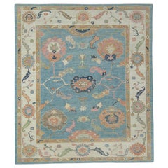 Türkischer Oushak-Teppich 8'2" x 9'5" #17261