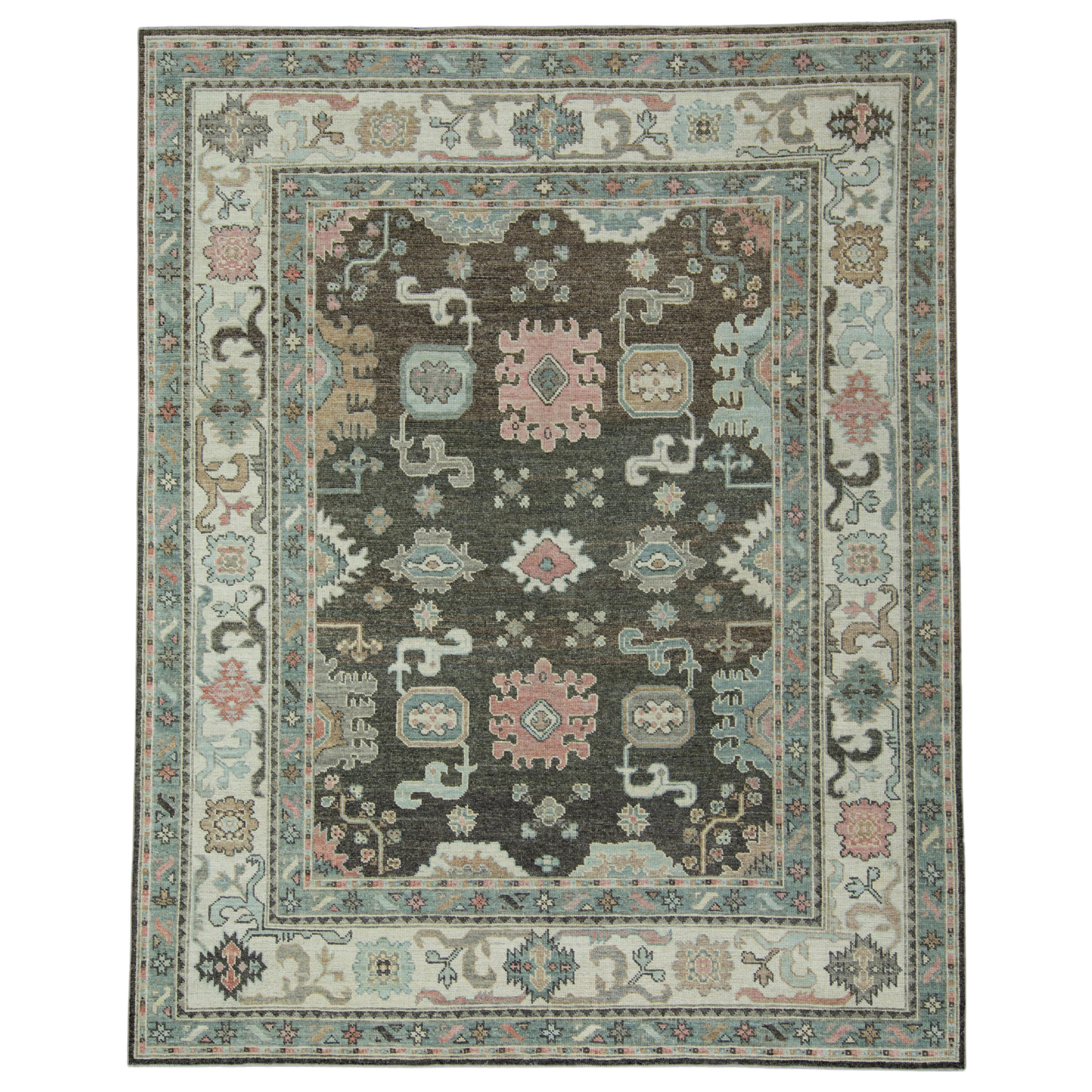 Turkish Oushak Rug 8'1" x 10'2" #17240