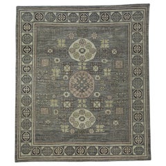 Tappeto Oushak tessuto a mano 8'9" x 10'2" #17502