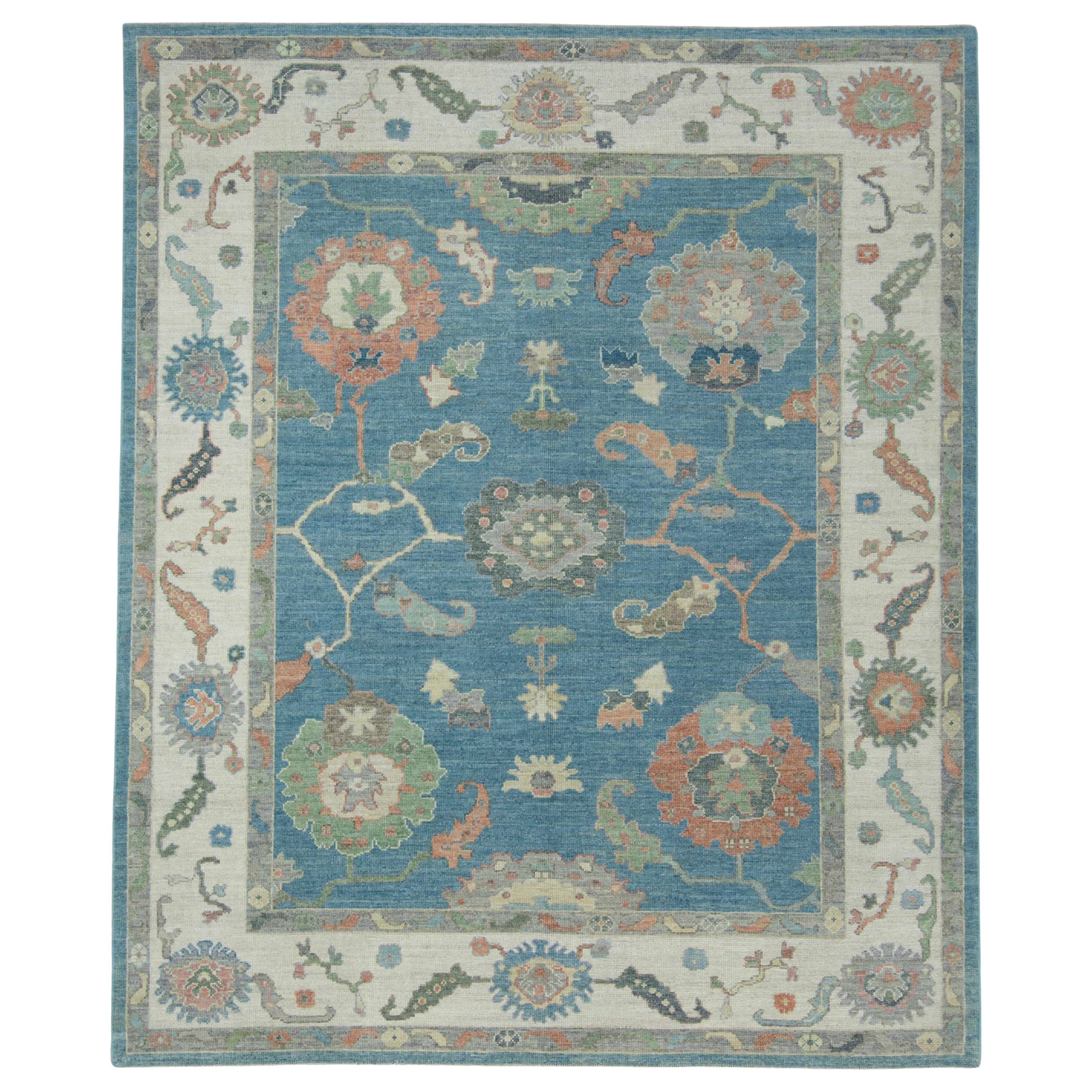 Tappeto Oushak turco 8'1" x 9'9" #17733