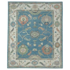 Tappeto Oushak turco 8'1" x 9'9" #17733