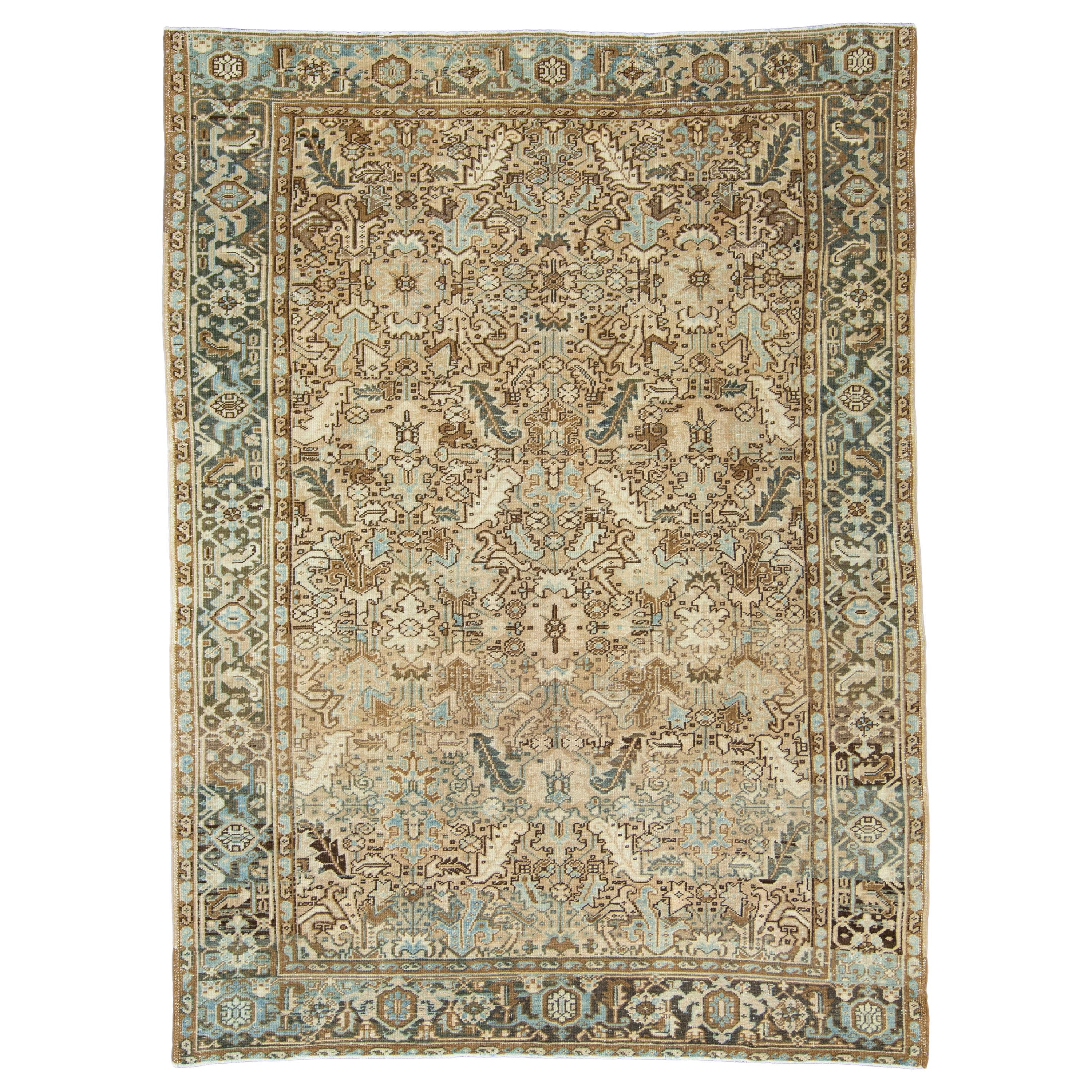 Tappeto Oriental Vintage tessuto a mano 7'4" x 10' #17898
