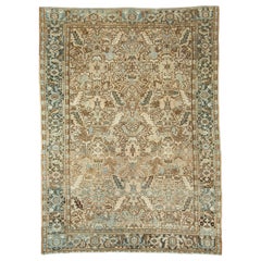 Tappeto Oriental Vintage tessuto a mano 7'4" x 10' #17898