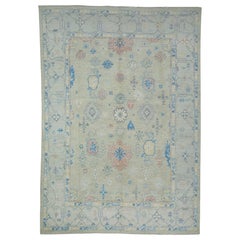 Tappeto Oushak tessuto a mano 8' x 12'6" #17433