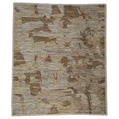 Tappeto moderno annodato a mano 9'10" x 11'6" #17444