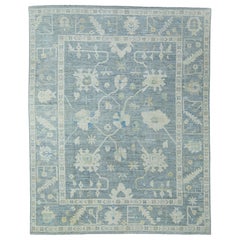 Tappeto Oushak tessuto a mano 9'4" x 11'8" #17703