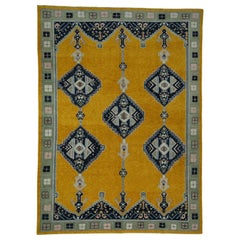 Tappeto Oushak tessuto a mano 9'1" x 12'5" #17429