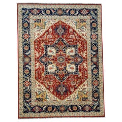 Tappeto orientale annodato a mano 9'2" x 12'1" #17476