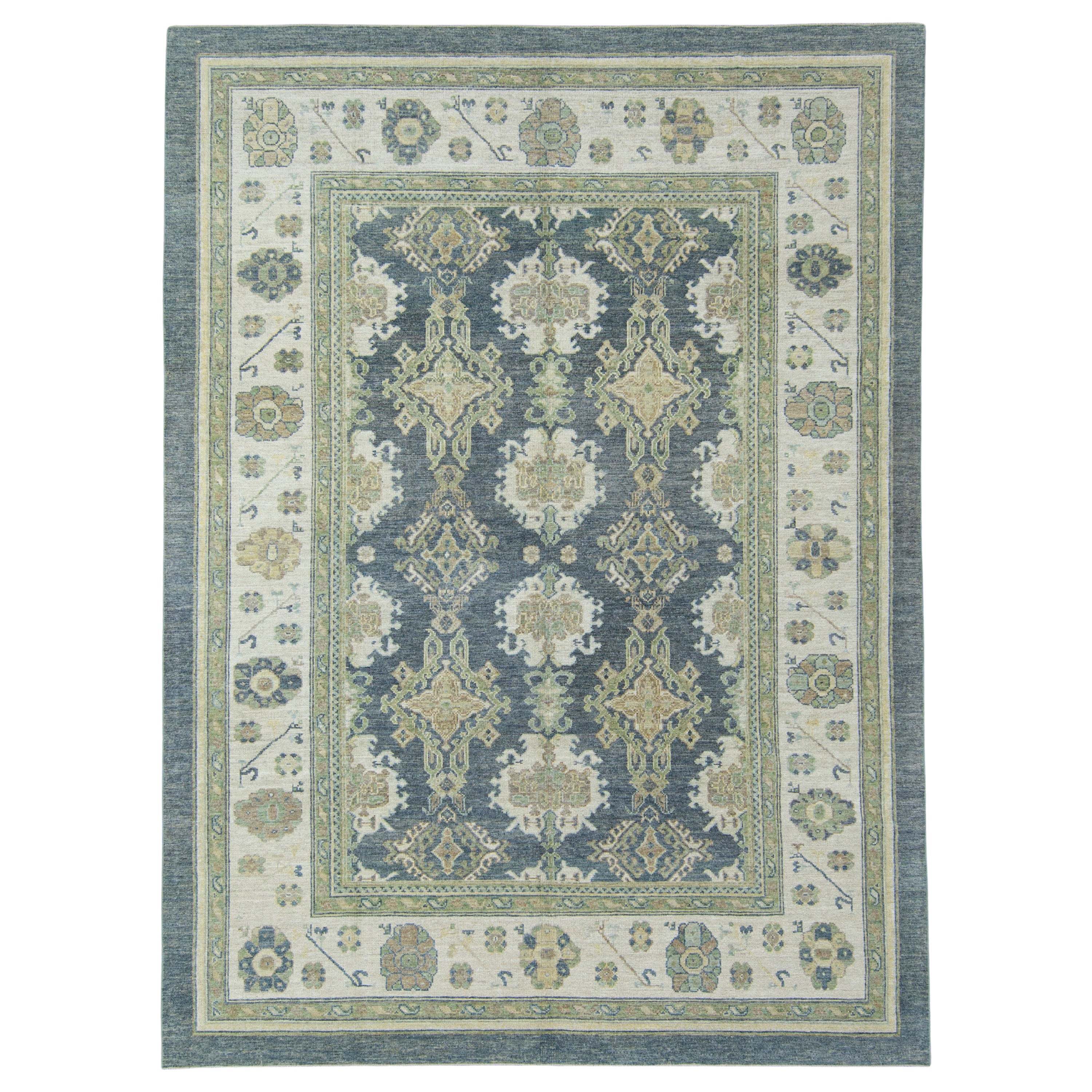 Tappeto Oushak turco 9'2" x 12'6" #17413