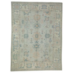 Tappeto Oushak tessuto a mano 9' x 12'2" #17411